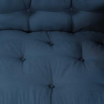 Pallet Sofa Kissen mit Arm- und Rückenstütze - Blaues Stoff