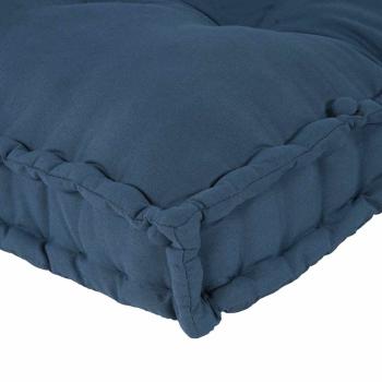 Pallet Sofa Kissen mit Arm- und Rückenstütze - Blaues Stoff