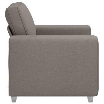 Sofa Stuhl in Taupe - 59 cm Stoff