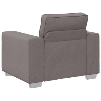 Sofa Stuhl in Taupe - 59 cm Stoff