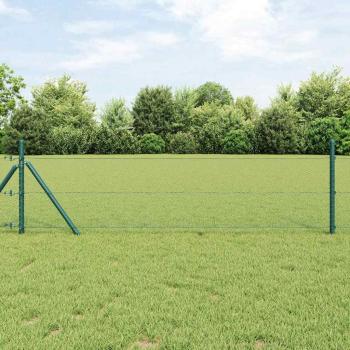 ARDEBO.de - Sechseckzaun Grün 0.5x50 m Stahl