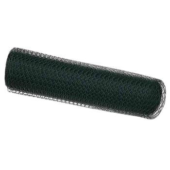 Sechseckzaun Grün 0.5x50 m Stahl