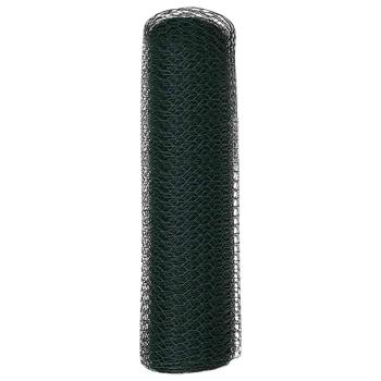 Sechseckzaun Grün 0.5x50 m Stahl
