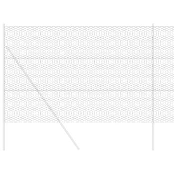 Sechseckzaun Grau 1.6x10 m Stahl