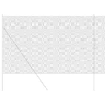 Sechseckzaun Grau 1.6x25 m Stahl