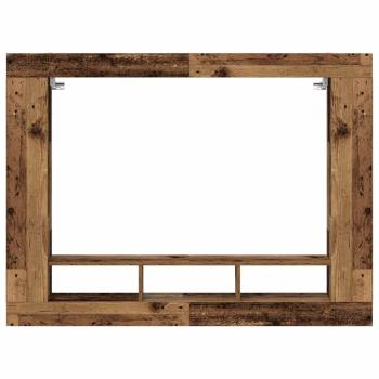 TV-Schränk 152 x 22 x 113 cm Altholz Holzwerkstoff