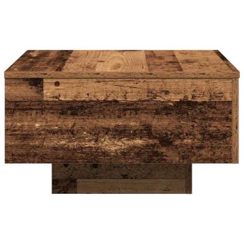 Couchtisch, Alter Holz, 55x55x31 cm, Hergestelltes Holz