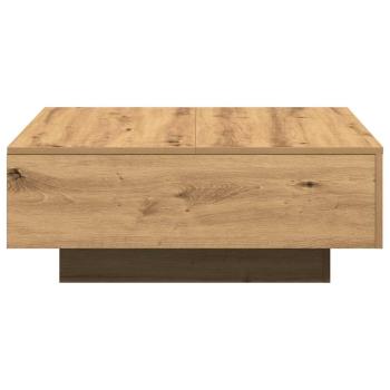 Couchtisch Artisan Eiche 80x80x31 cm Holzwerkstoff