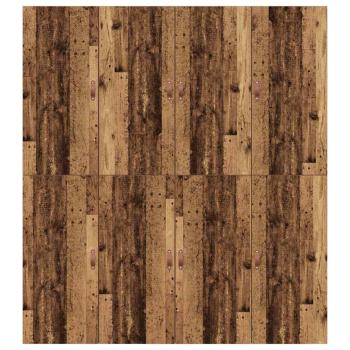 Stauraum-Bettgestell Altholz 200x200 cm