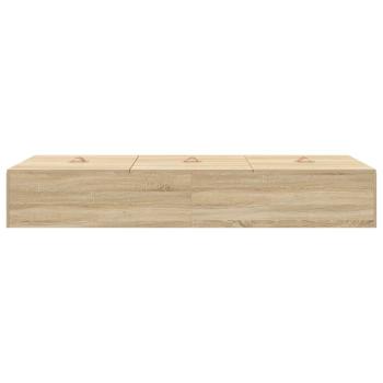 Stauraum Bettgestell Sonoma Eiche 90x190 cm