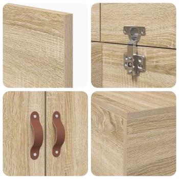 Stauraum Bettgestell Sonoma Eiche 90x190 cm