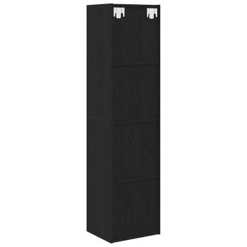 Bücherregal/Fernsehschrank Schwarze Eiche 36x30x143 cm