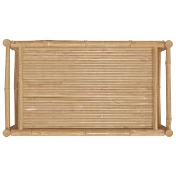 Garten-Couchtisch 100x55x33 cm Bambus