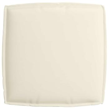 Pallet Kissen Set 2-teilig Creme Oxford Stoff Wasserabweisend