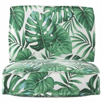 Palett Kissen Set Set von 2 Blattmuster Polyester