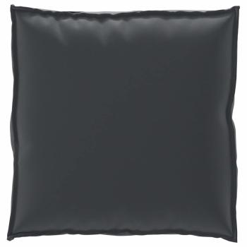 Pallet Kissen Set 2er Set Schwarz Polyester Rechteckig Modern