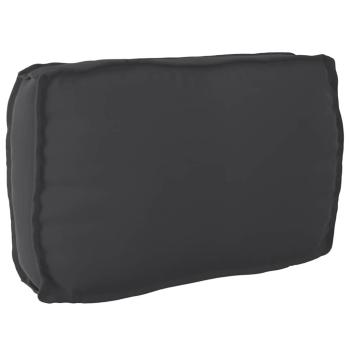 Pallet Kissen Set 2er Set Schwarz Polyester Rechteckig Modern