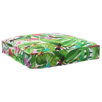 Palettenkissen Set 2-teilig Blattmuster Polyester