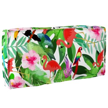 Palettenkissen Set 2-teilig Blattmuster Polyester