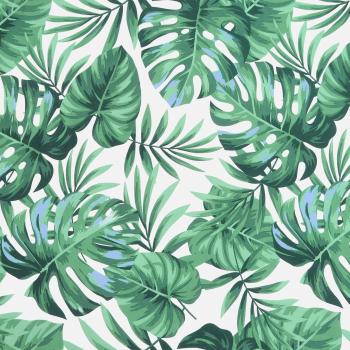 Palettenkissen Set 2-teilig Blattmuster Polyester