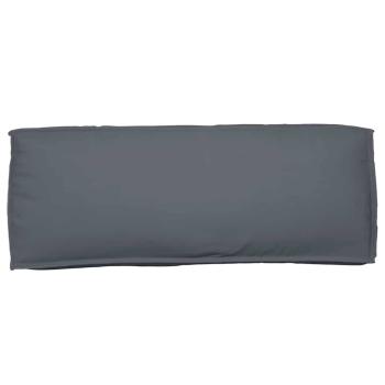 Palettkissen Set 2er Set Anthrazit Polyester Standard