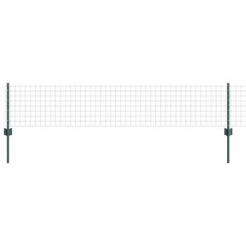 Gartenzaun Set Set von 2 Grün Stahl 25m x 0.4m Langlebig