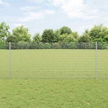 ARDEBO.de - Gartenzaun Set Set aus 2 Verzinkter Stahl 25 m lang Langlebig