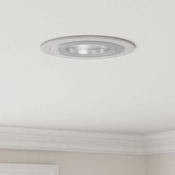 ARDEBO.de - Einbau-Spotlights 24 Stück Rund GU10 Silber Ø91 mm