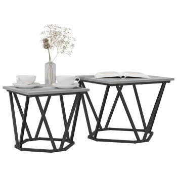 Graue Sonoma Holzwerkstoff und Metall Mittel Langlebig