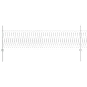 Zaunpfosten 5 Stück U-Profil 60 cm Verzinkter Stahl, Sechseckzaun 0.5x10 m Verzinkter Stahl