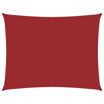 Sonnensegel Oxford-Gewebe Rechteckig 5x6 m Rot