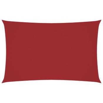 Sonnensegel Oxford-Gewebe Rechteckig 4x7 m Rot