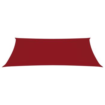 Sonnensegel Oxford-Gewebe Rechteckig 4x7 m Rot