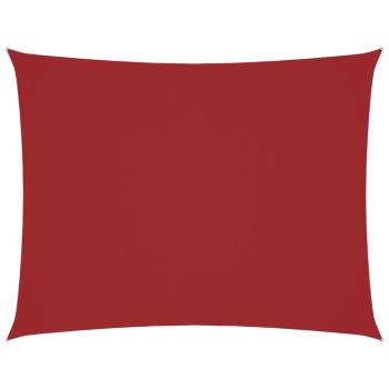 Sonnensegel Oxford-Gewebe Rechteckig 4x5 m Rot