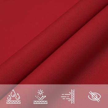 Sonnensegel Oxford-Gewebe Rechteckig 5x8 m Rot
