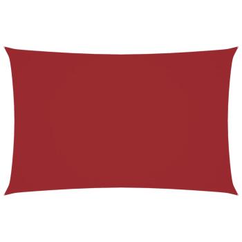 Sonnensegel Oxford-Gewebe Rechteckig 5x8 m Rot