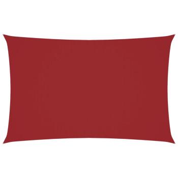 Sonnensegel Oxford-Gewebe Rechteckig 2,5x5 m Rot
