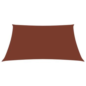 Sonnensegel Oxford-Gewebe Rechteckig 2x3 m Terrakotta-Rot