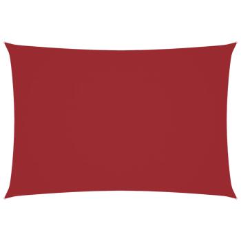 Sonnensegel Oxford-Gewebe Rechteckig 2,5x4,5 m Rot