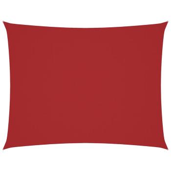 Sonnensegel Oxford-Gewebe Rechteckig 4x6 m Rot