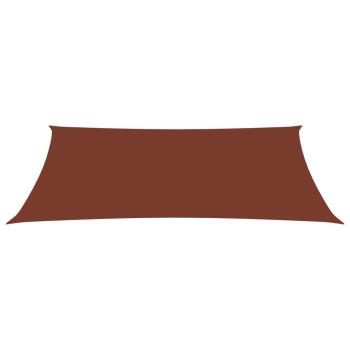 Sonnensegel Oxford-Gewebe Rechteckig 5x8 m Terrakotta-Rot