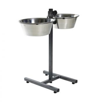 ARDEBO.de Trixie Hundebar 2 × 4,5 l  28 cm