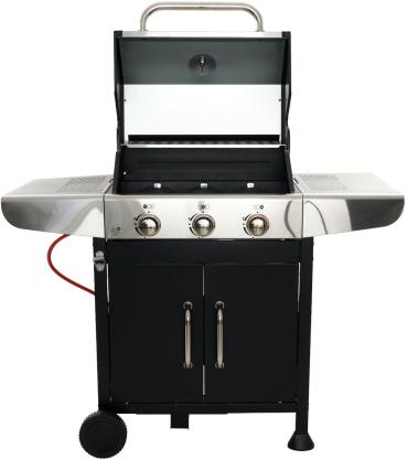 ProfiCook PC-GG 1310 Gasgrill, 3 Heizzonen, 56 x 43 cm große Grillfläche, Edelstahl (501310)