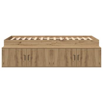 Bettgestell Artisan Eiche 100x200 cm