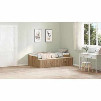 Stauraum Bettrahmen Artisan Eiche 80x200 cm