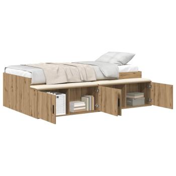 Stauraumbettgestell Artisan Eiche 90x190 cm