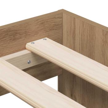 Stauraumbettgestell Artisan Eiche 90x190 cm
