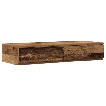 Stauraum Bettgestell Altes Holz Holzwerkstoff 236,5 x 100 x 31,5 cm