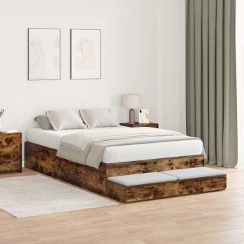 Bettgestell Rauch-Eiche 120x200 cm
