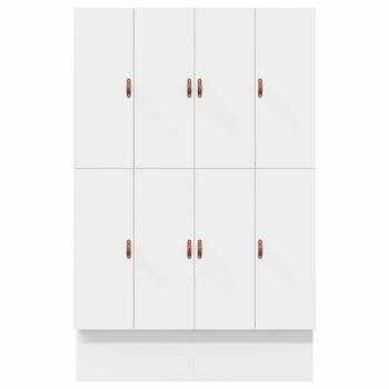 Stauraum Bettgestell Weiß 150x200 cm